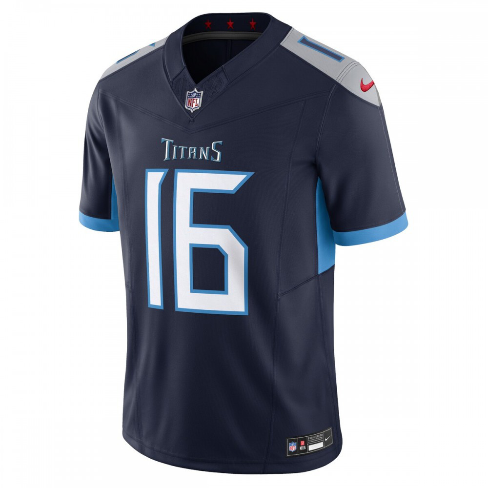 Treylon Burks Tennessee Titans Nike Vapor F.U.S.E. Limited Jersey - Navy-GridironStore